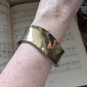 Gold Cuff Bracelet